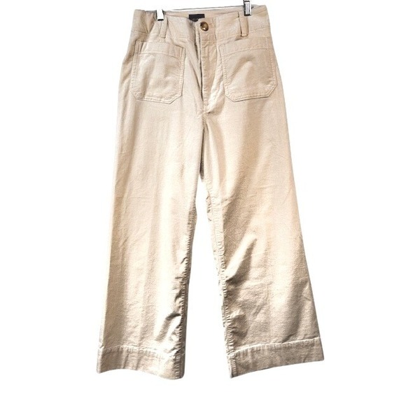 Maeve Pants - Cream Wide-Leg Women's Pants